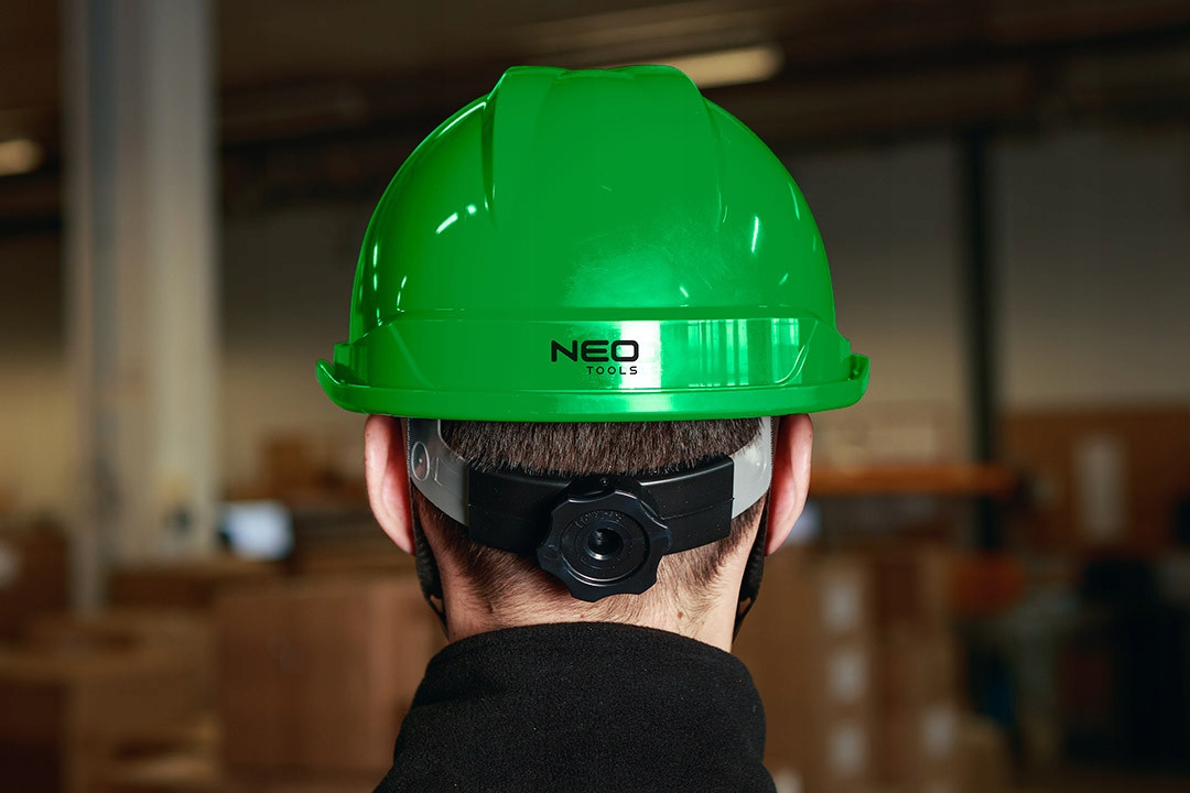 NEO HEŁM KASK BHP BUDOWLANY ROBOCZY OCHRONNY ZIEL