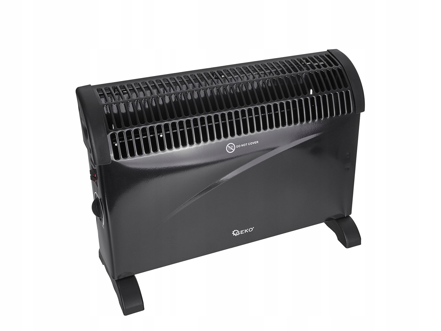 GEKO GRZEJNIK KONWEKTOROWY 2000W ELEKTRYCZNY 3 POZIOMY MOCNY CZARNY G80437