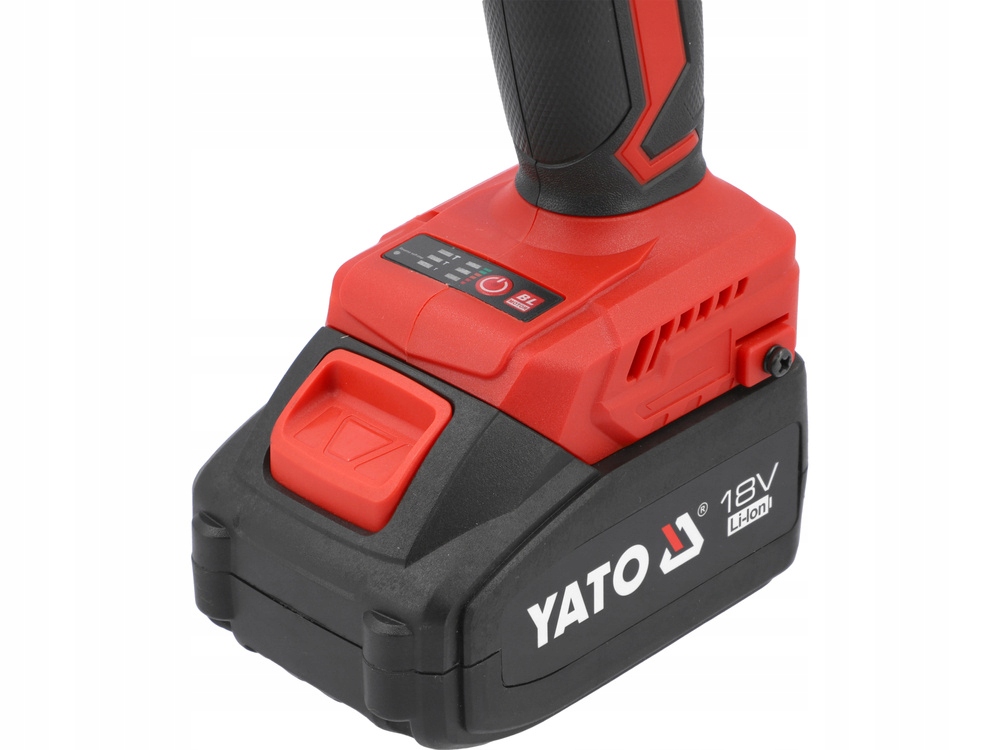 YATO KLUCZ UDAROWY AKUMUL. BEZSZCZOTKOWY 18V 800NM + 2x4Ah + TORBA +ADAPTER