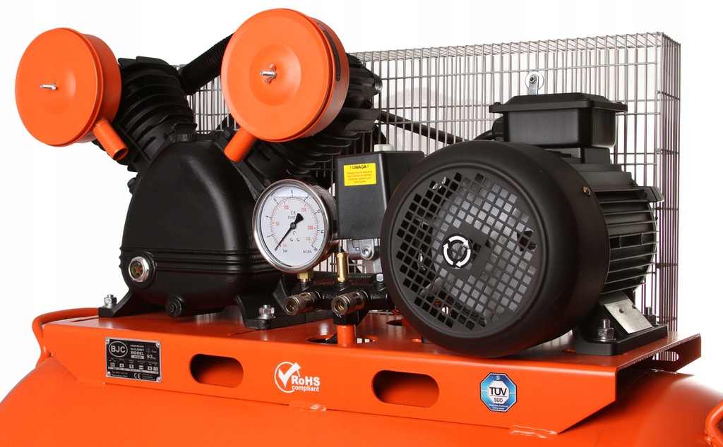 BJC KOMPRESOR OLEJOWY SPRĘŻARKA 270L V2090 8 BAR 600 L/MIN B88033