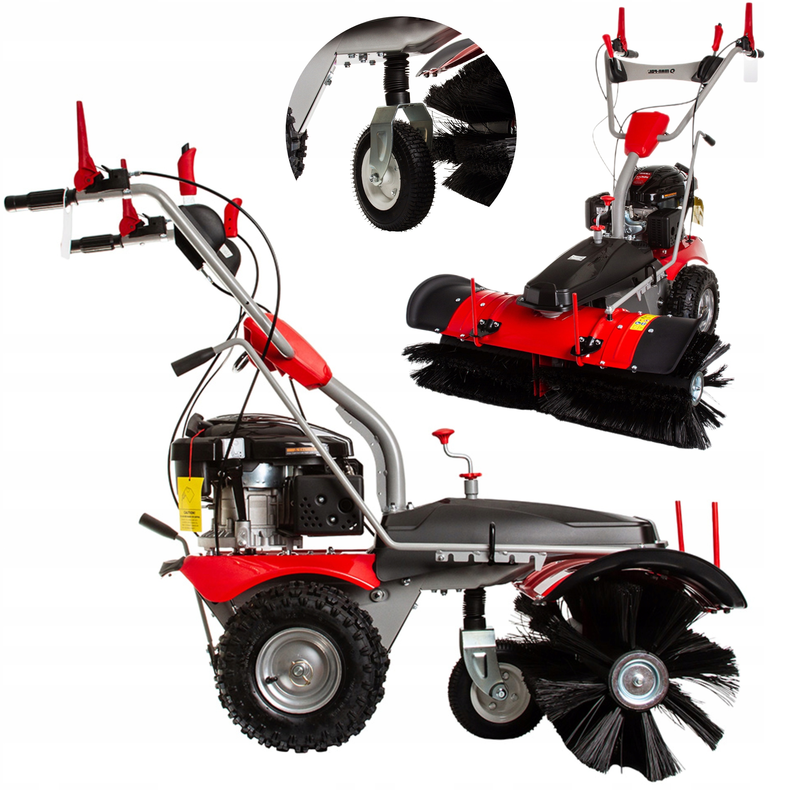 ZAMIATARKA SPALINOWA 100CM SILNIK LONCIN BIEGI 3+1 MAR-POL M88130