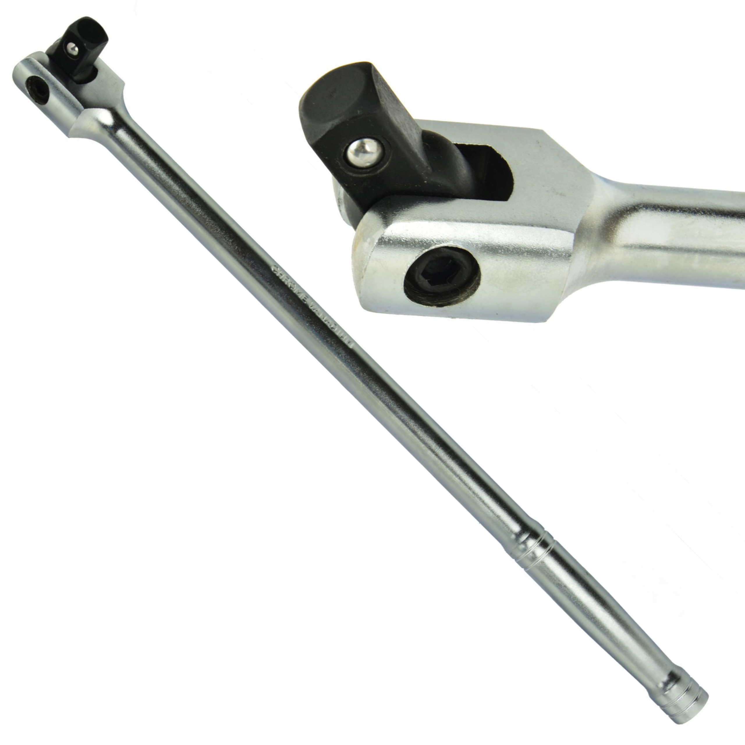 GEKO POKRĘTŁO ŁAMANE POKRĘTŁO UCHYLNE DO KLUCZY NASADOWYCH 375MM 1/2 G13425