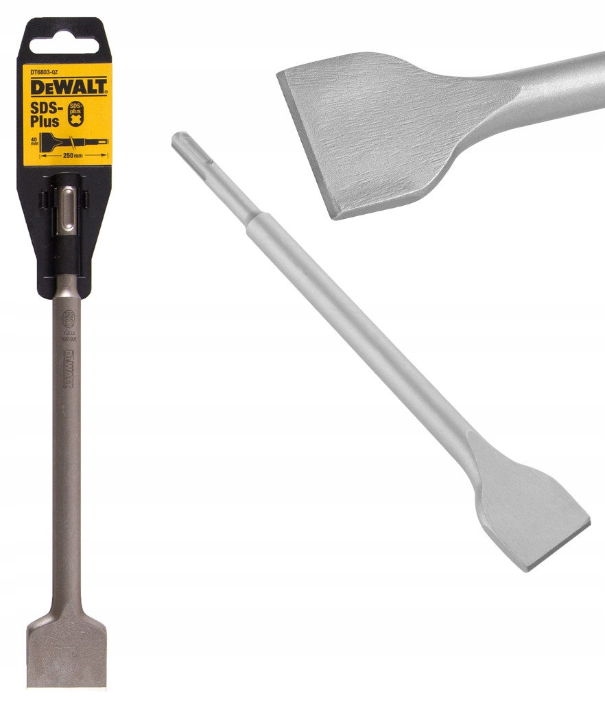 DEWALT DT6803 DŁUTO SZEROKIE 250mm SDS-PLUS STAL