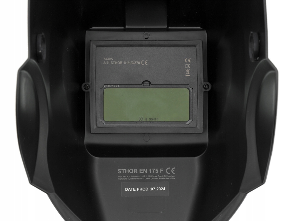 MASKA PRZYŁBICA SPAWALNICZA POLE WIDZENIATRUE COLOR 90X35 MM 74485