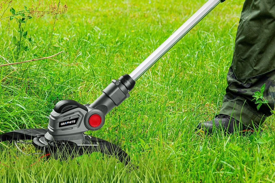 GRAPHITE PODKASZARKA KOSA ŻYŁKOWA AKUMULATOROWA DO TRAWY 280mm 18V ENERGY