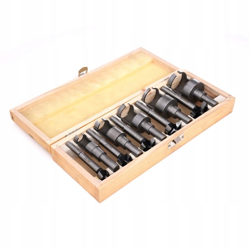 ZESTAW WIERTEŁ SĘKOWNIKÓW I FLEKOWNIKÓW 10 sztuk elementów KRAT&DELE