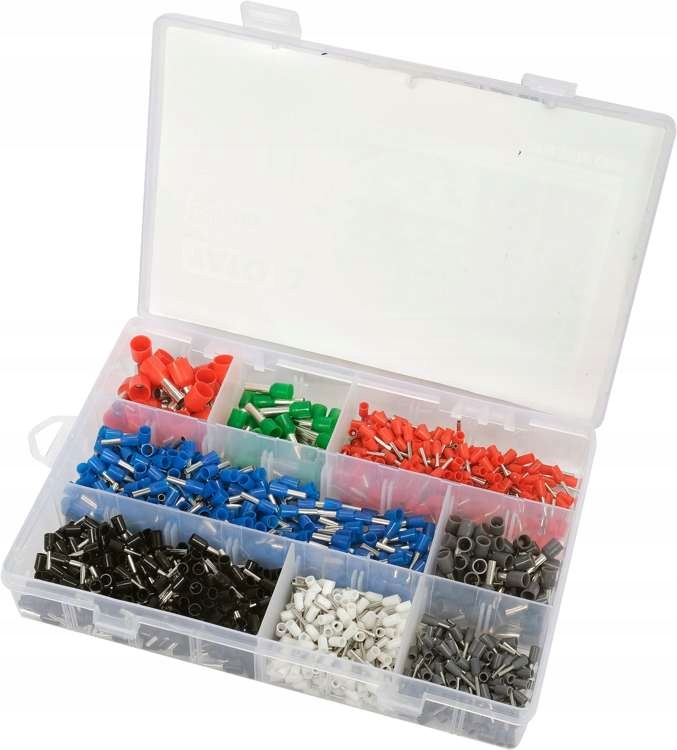 YATO KOŃCÓWKI I KONEKTORY KABLOWE ZESTAW 1200 SZT.