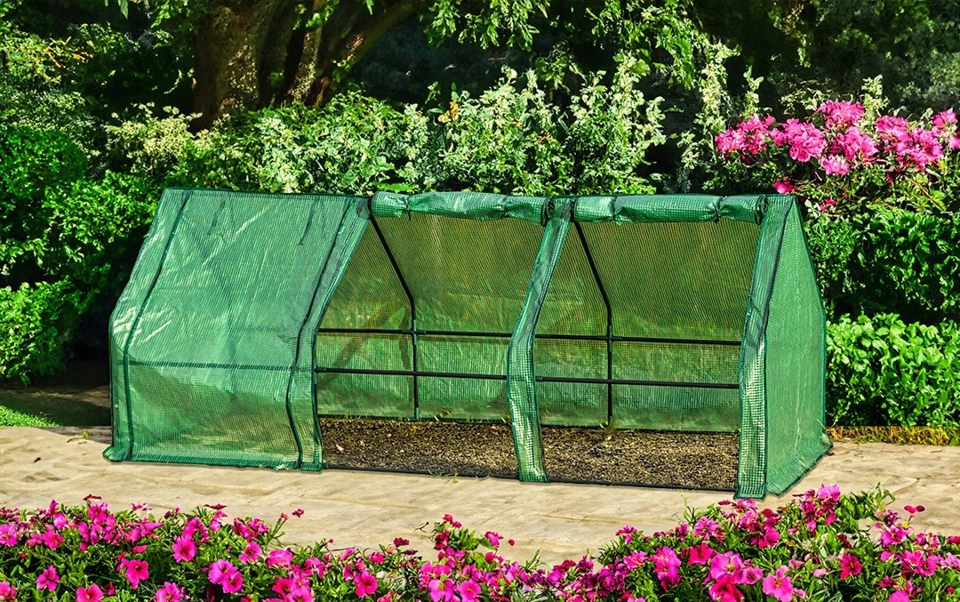 NEO TUNEL FOLIOWY FOLIA PE SZKLARNIA OGRODOWA 240x90x90cm SZKLARNIA