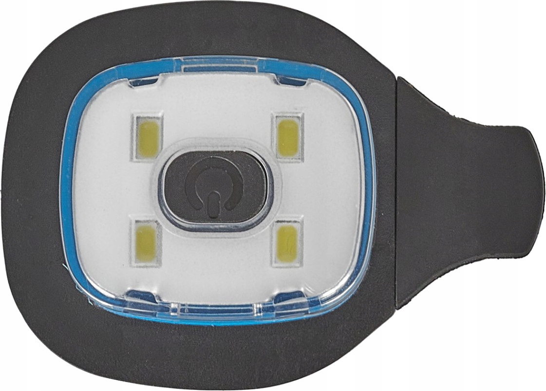 CZAPKA Z LATARKĄ AKUMULATOROWA USB ODBLASKOWA LED ŻÓŁTA ROZMIAR UNIWERSALNY