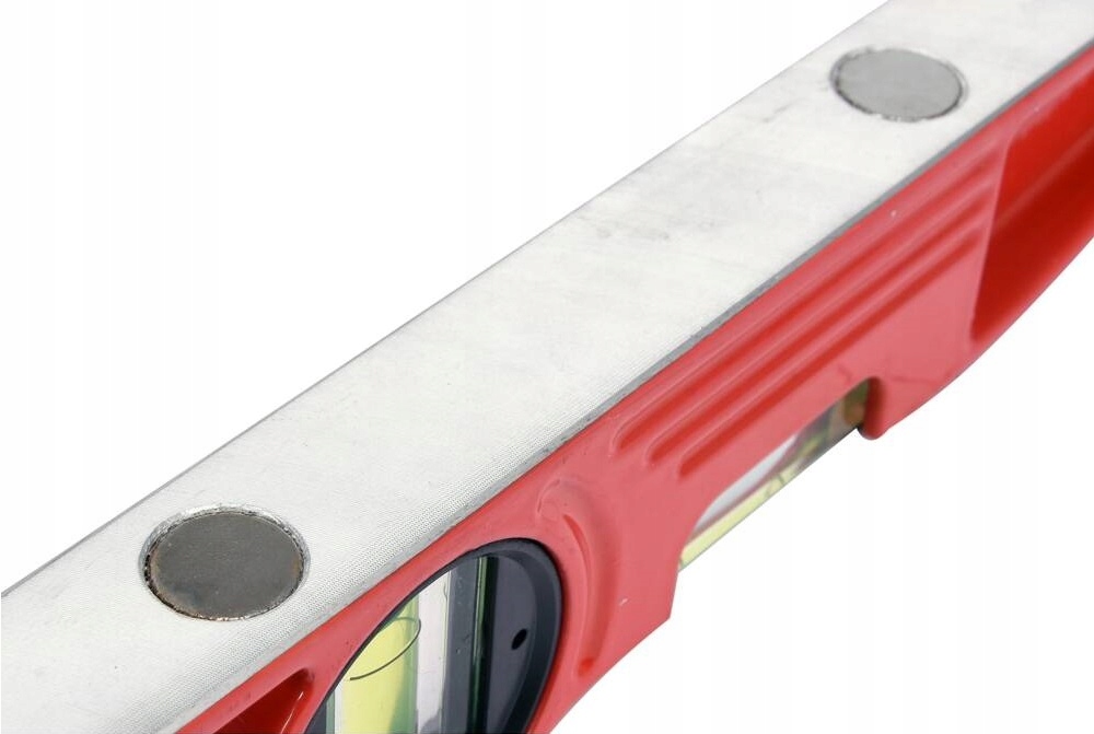 POZIOMNICA TRAPEZOWA 250 MM KORPUS - ODLEW ALUMINIOWY DWIE LIBELLE MAGNESY