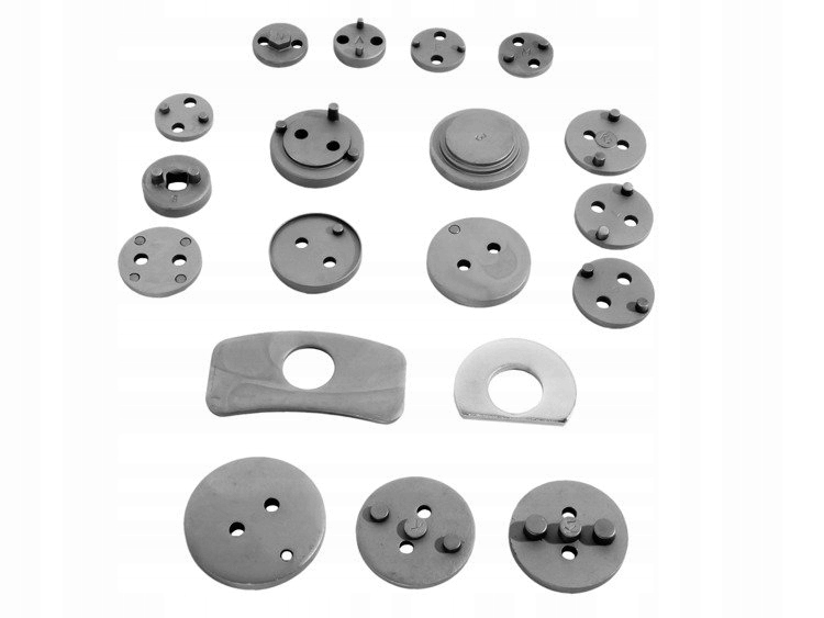 ZESTAW DO COFANIA TŁOCZKÓW HAMULCOWYCH 21 CZĘŚCI