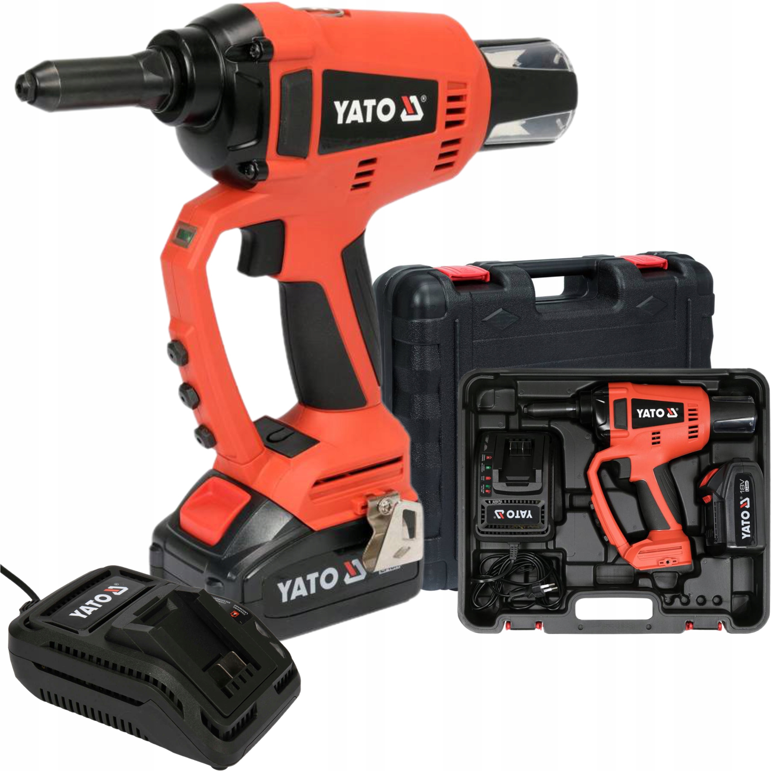 YATO NITOWNICA AKUMULATOROWA 18V 2,4-4,8 mm NITY