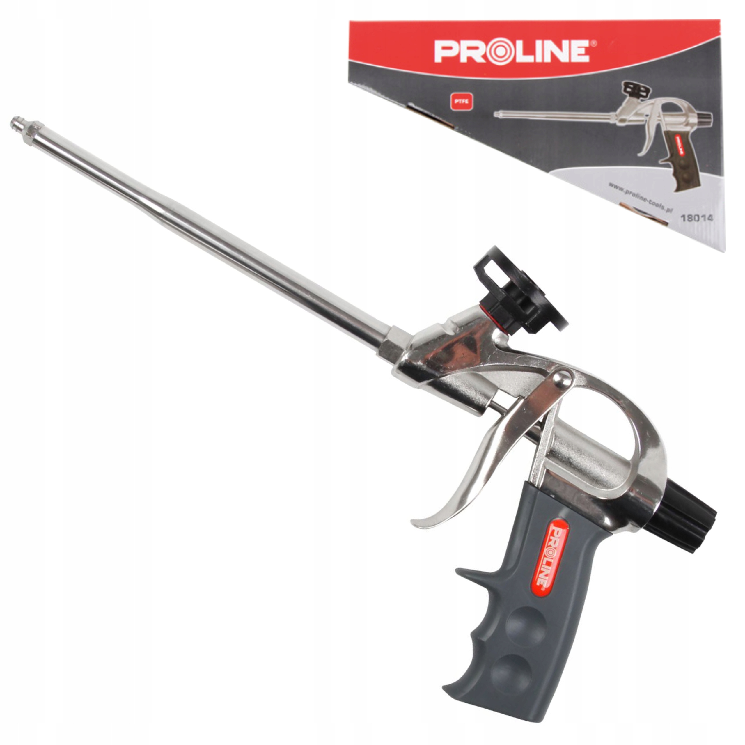 PISTOLET DO PIANKI MONTAŻOWEJ 34CM TEFLONOWANY Z REGULACJĄ PROLINE 18014