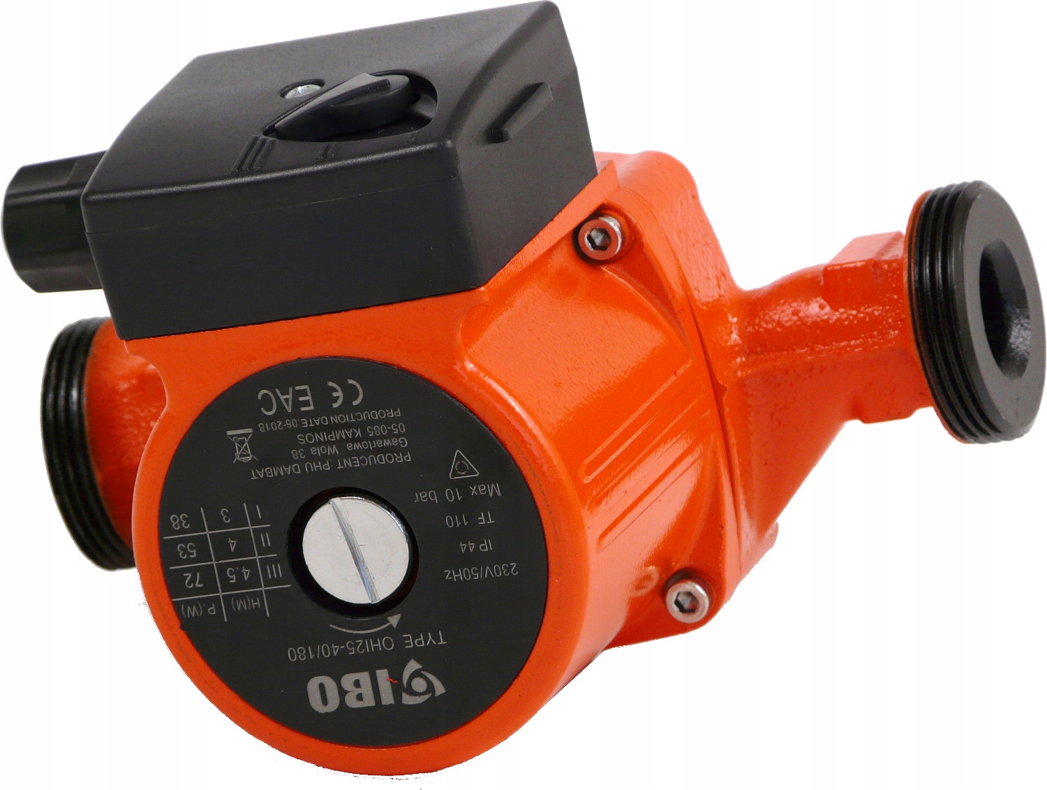 POMPA CYRKULACYJNA 3BIEGOWA IBO OHI 25-40/180 SOLIDNA MOCNA WYDAJNA +USZCZE