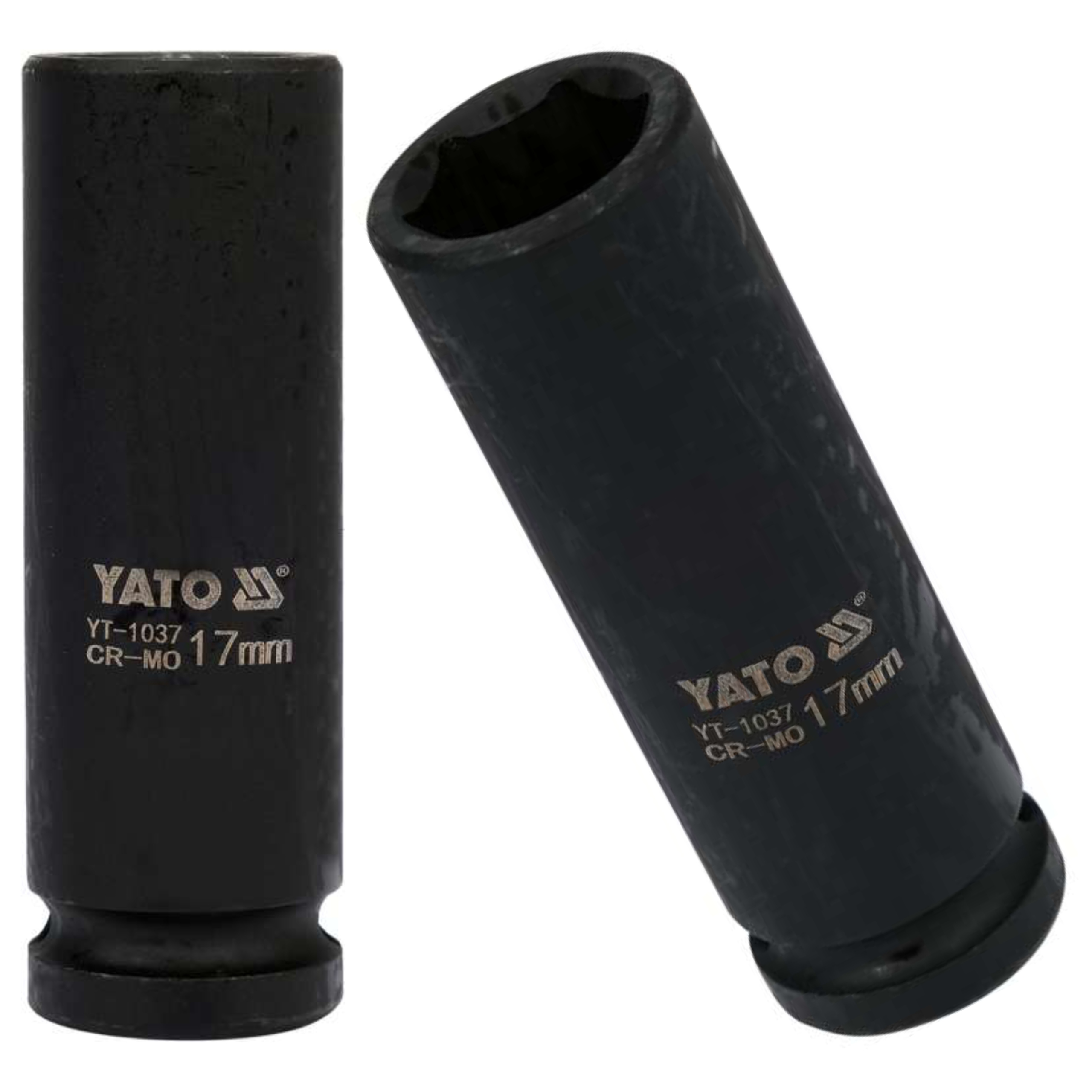 YATO NASADKA UDAROWA SZEŚCIOKĄTNA DŁUGA 1/2 17MM AS-DRIVE STAL CRMO YT-1037