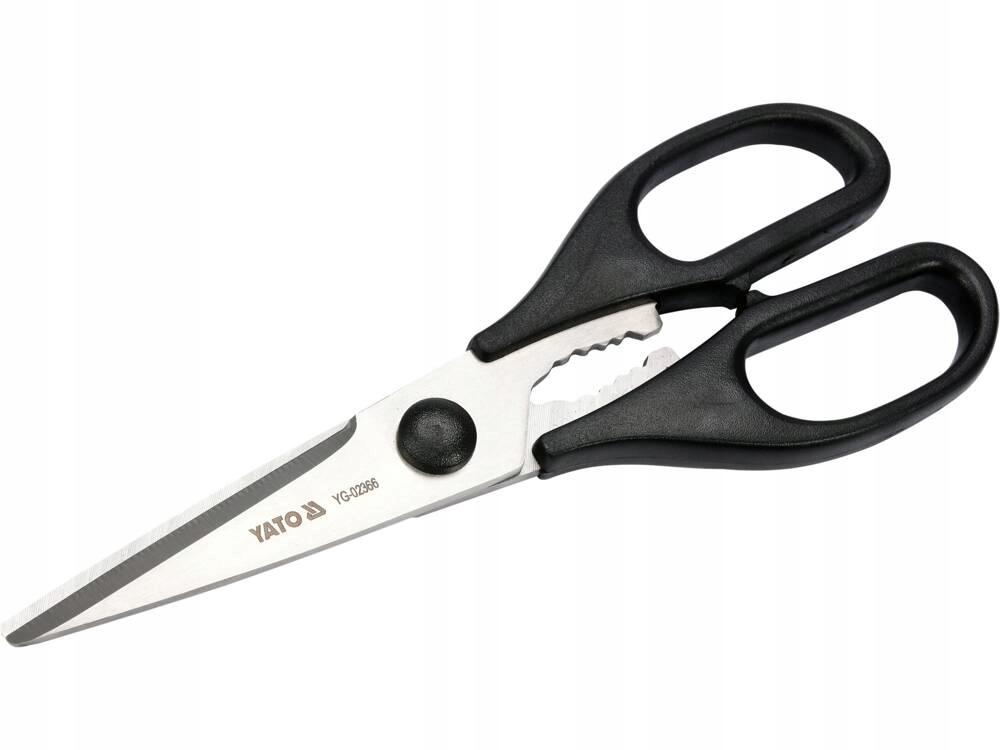 NOŻYCE GASTRONOMICZNE KUCHENNE ROKŁADANE 210/70MM Z DZIADKIEM DO ORZECHÓW