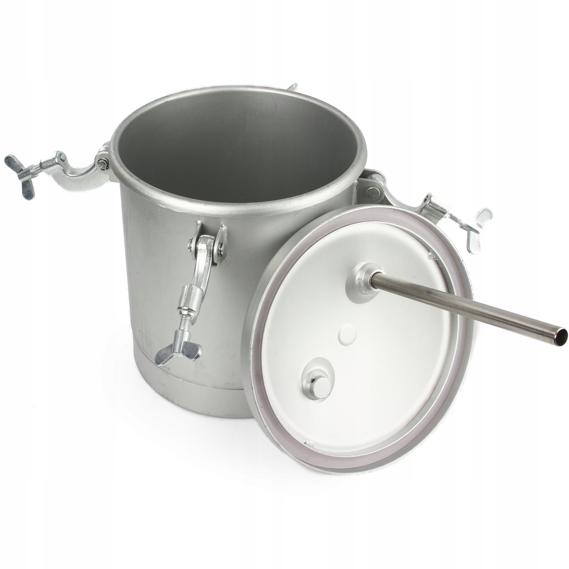 AGREGAT MALARSKI 8L PISTOLET PNEUMATYCZNY LAKIERNICZY DO MALOWANIA ZBIORNIK