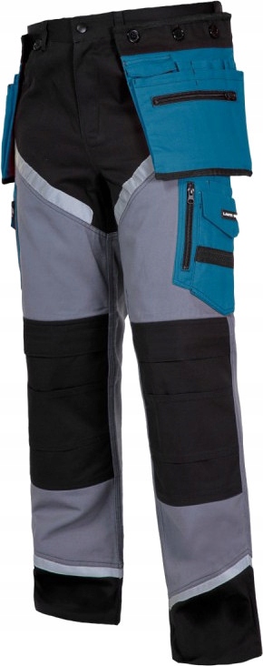 BLUZA + SPODNIE ROBOCZA, ODBLASKOWA, CE, LAHTI, L