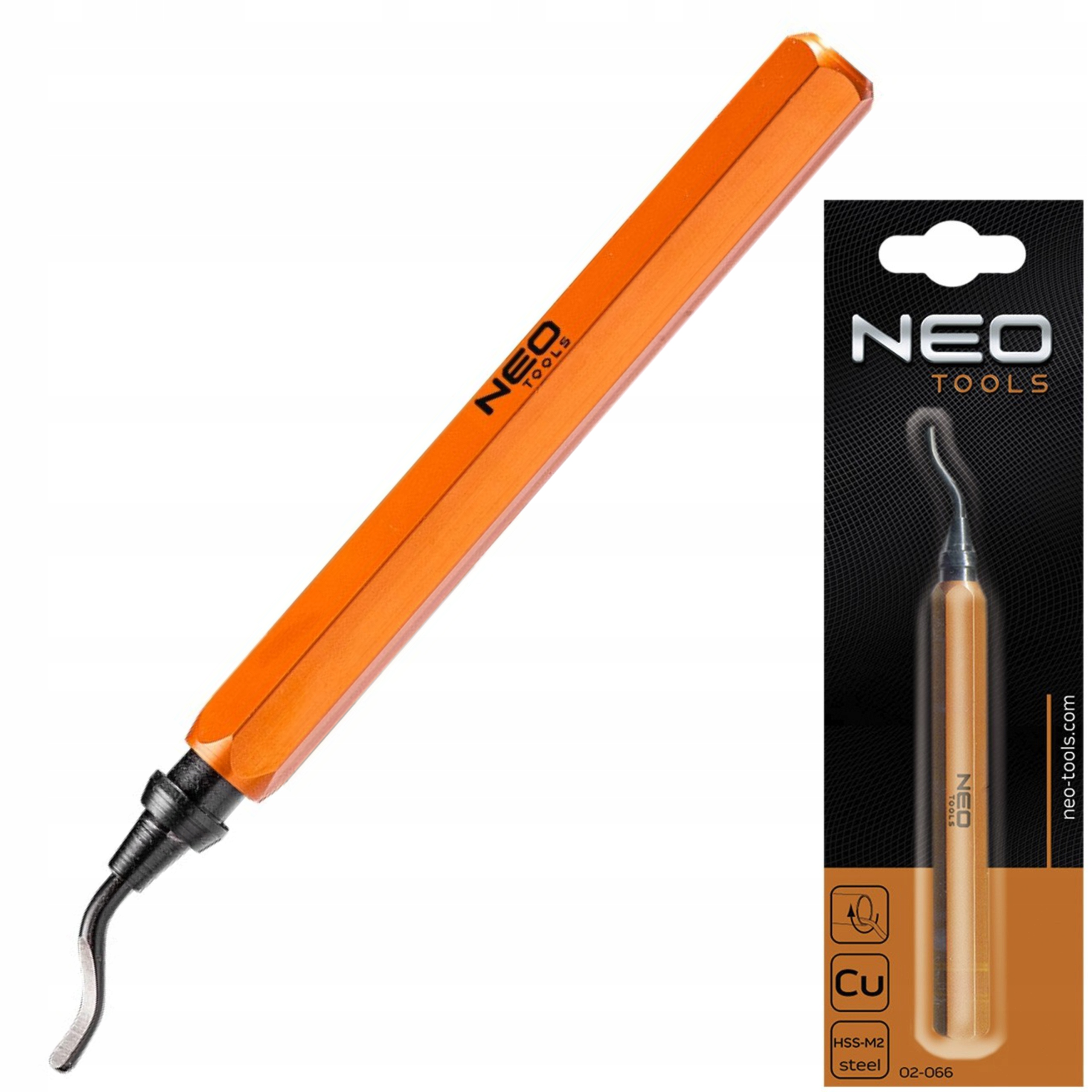 NEO GRATOWNIK GRADOWNIK Z WYMIENNYM OSTRZEM ZE STALI HSS - M2 02-066