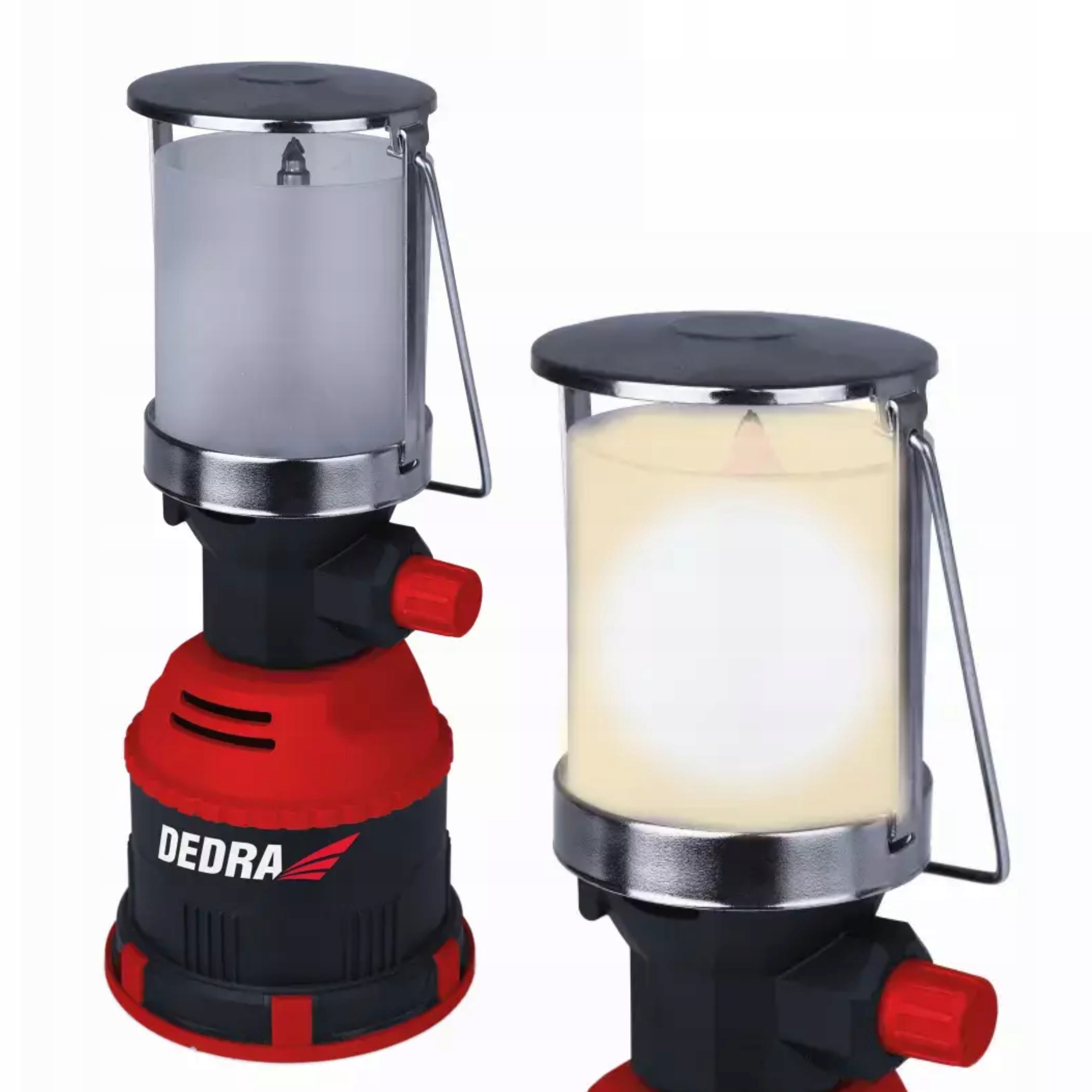 DEDRA LAMPA TURYSTYCZNA GAZOWA Z ZAPŁONEM PIEZO 80W STAL NIERDZEWNA 31A005