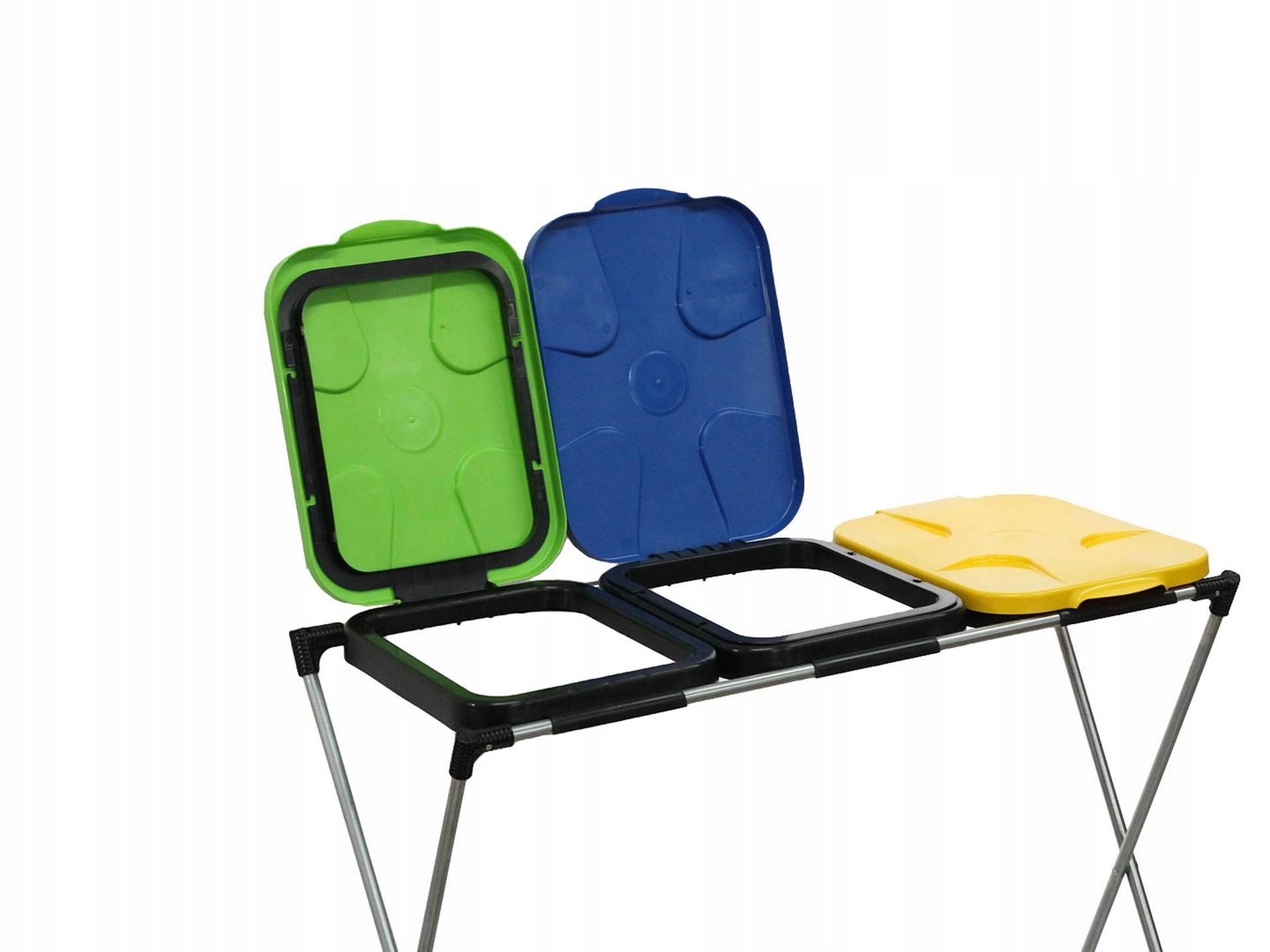 GEKO STOJAK-KOSZ NA 3 WORKI DO SEGREGACJI ŚMIECI