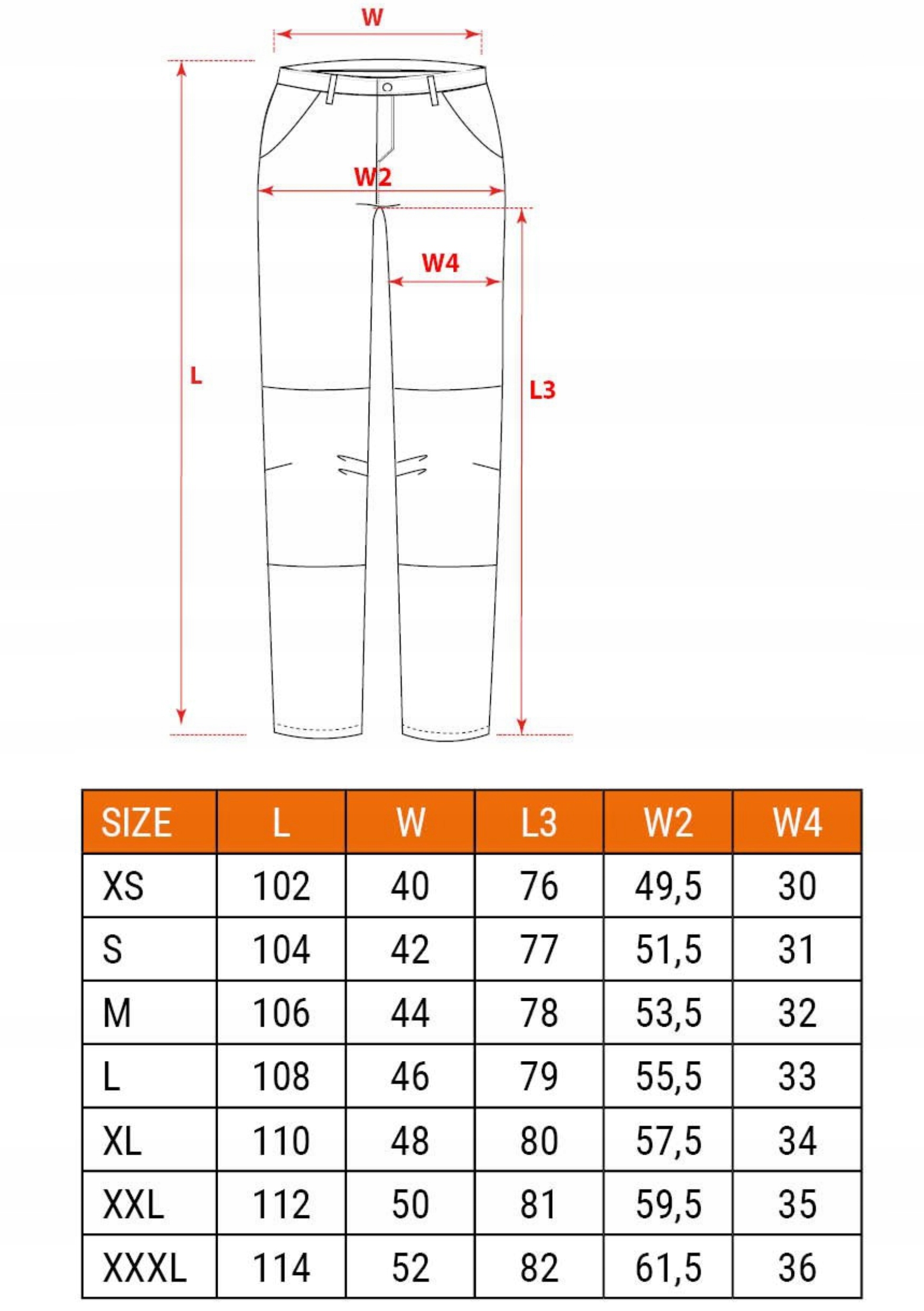 NEO SPODNIE ROBOCZE MIX&MATCH CANVAS BRĄZOWE XXL/58 280G/M2 81-287-1-XXXL
