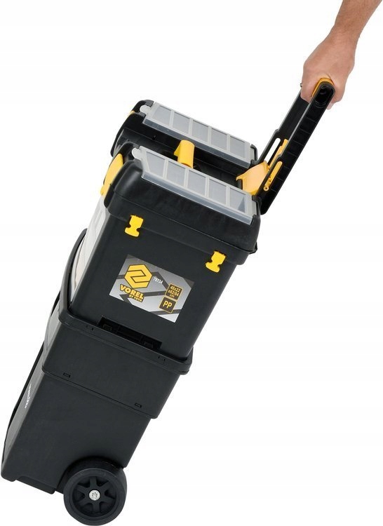 WARSZTATOWY WÓZEK NARZĘDZIOWY 3 SEGMENTOWY NA KÓŁKACH ORGANIZER VOREL 78734