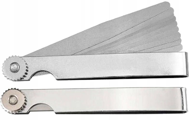 KRAFT&DELE SZCZELINOMIERZ LISTKOWY 17LISTKÓW 0,02-1MM STAL NIERDZEWNA 10560