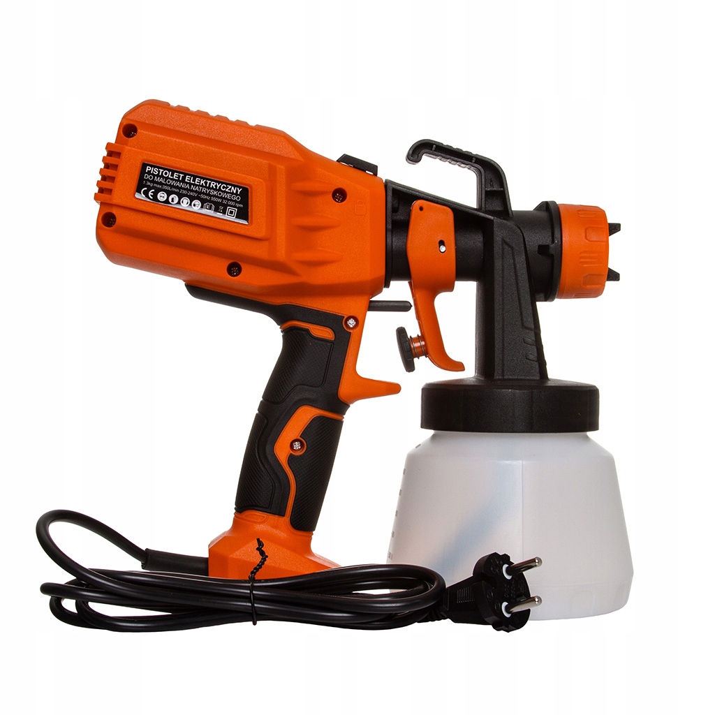 PISTOLET ELEKTRYCZNY DO MALOWANIA+3 DYSZE DUŻY PRZEPŁYW WYDAJNY CATA C88298