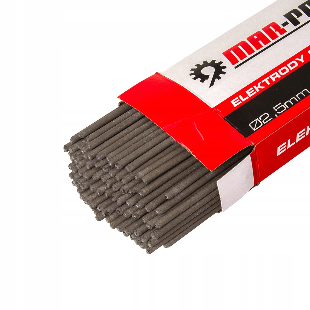 ELEKTRODY RUTYLOWE SPAWALNICZE 2.5*300MM 2.5KG MAR-POL M79420