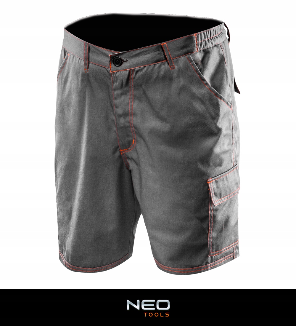 NEO KRÓTKIE SPODENKI BASIC DO PASA SPODNIE KIESZENIE 81-440 ROZMIAR L /52