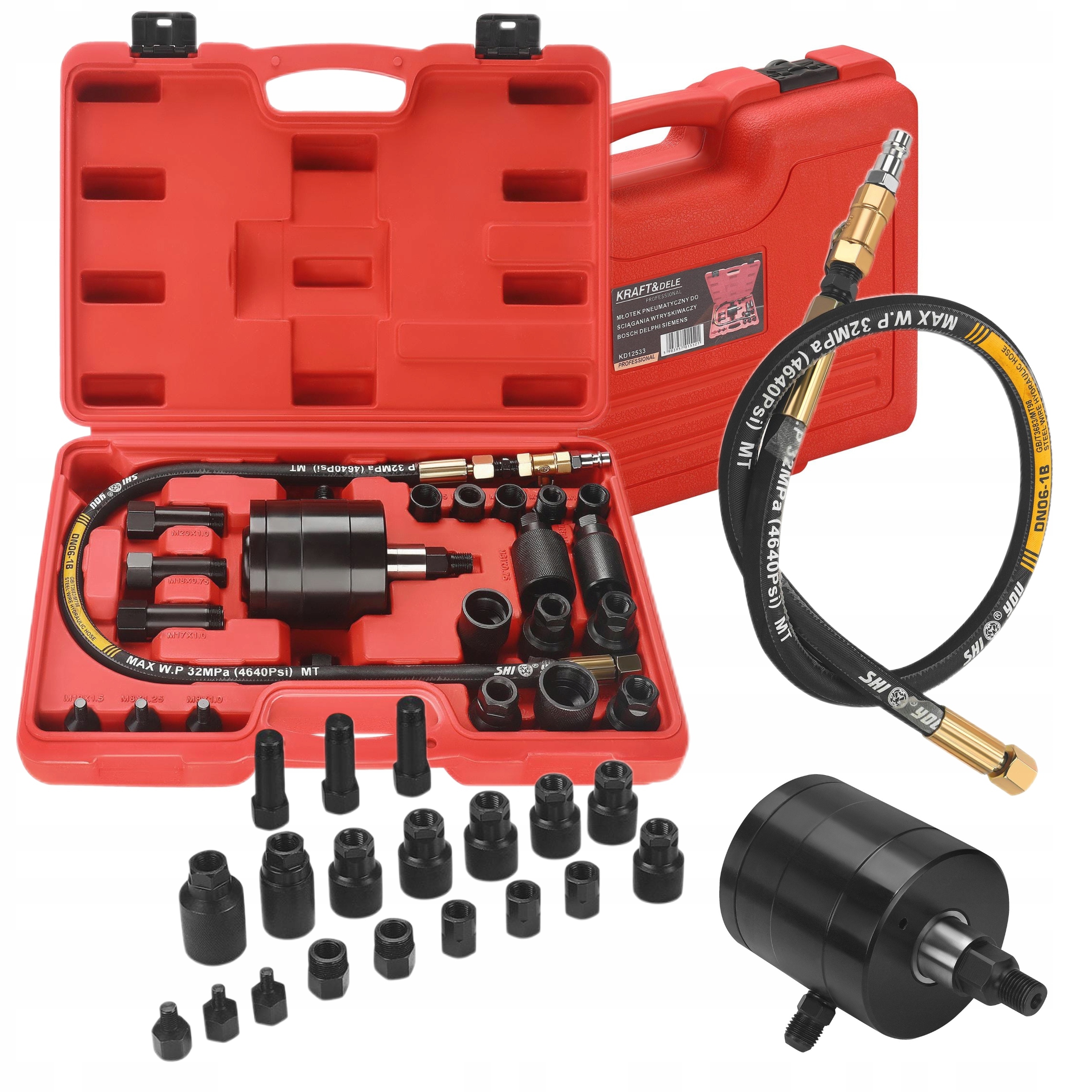 MŁOTEK PNEUMATYCZNY DO ŚCIĄGANIA WTRYSKIWACZY BOSCH DELPHI SIEMEND KD12533