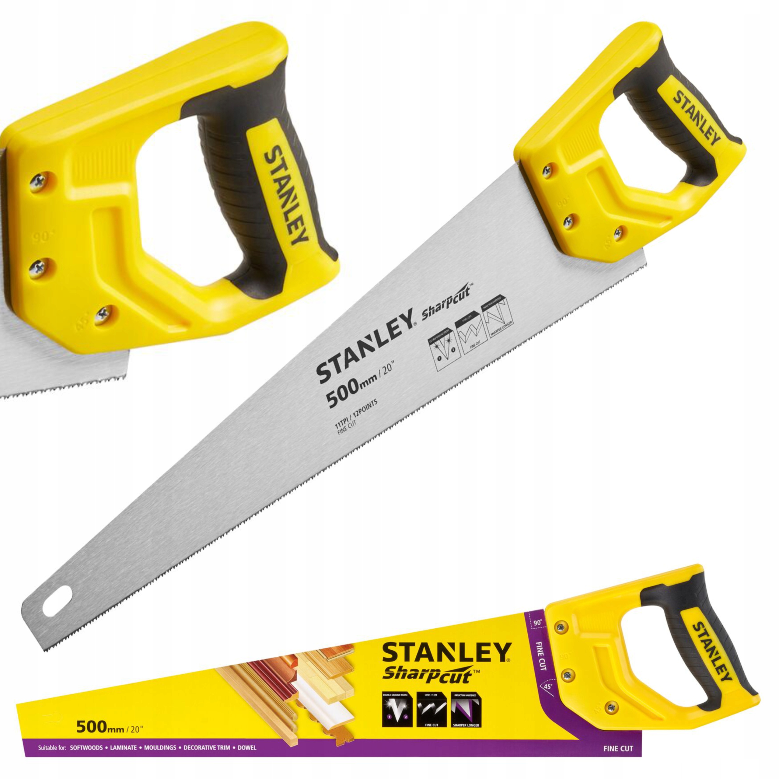 STANLEY 20371 PIŁA PŁATNICA SHARPCUT 50CM 11Z/CAL