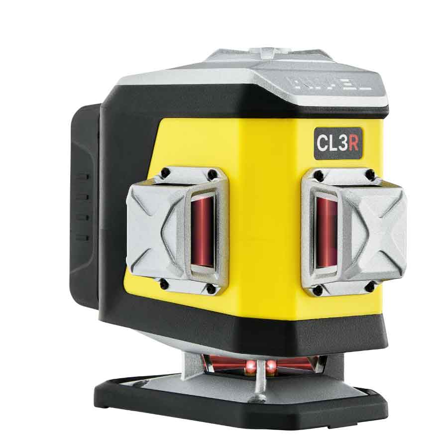 NIVEL SYSTEM LASER KRZYŻOWY 3D CZERWONY CL3R WALIZKA +STATYW SJJM1EX CLS4