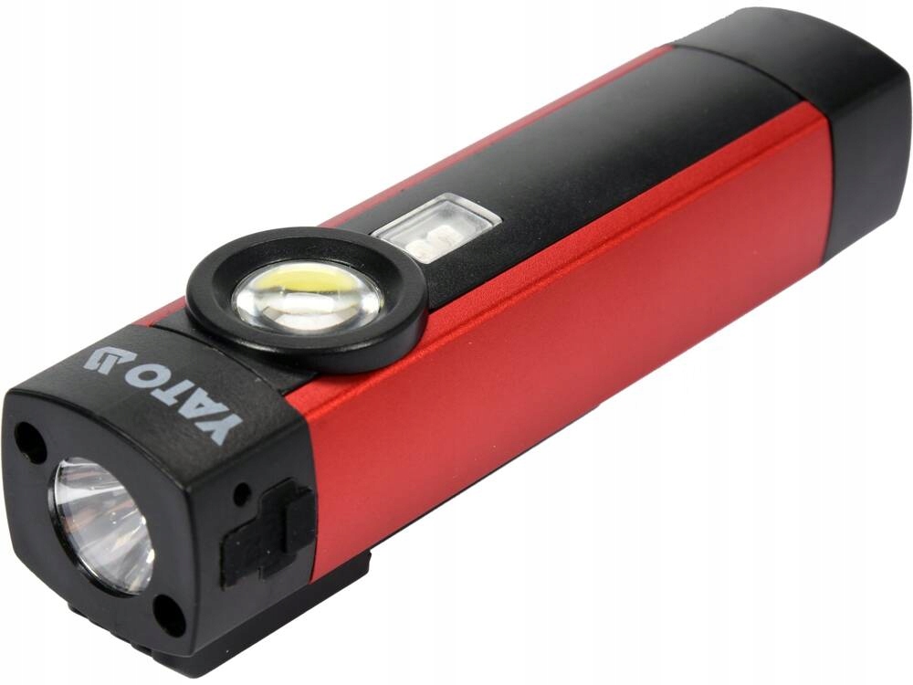 YATO LATARKA WIELOFUNKCYJNA LED 300LM + LAMPA UV MAGNETYCZNA YT-08580