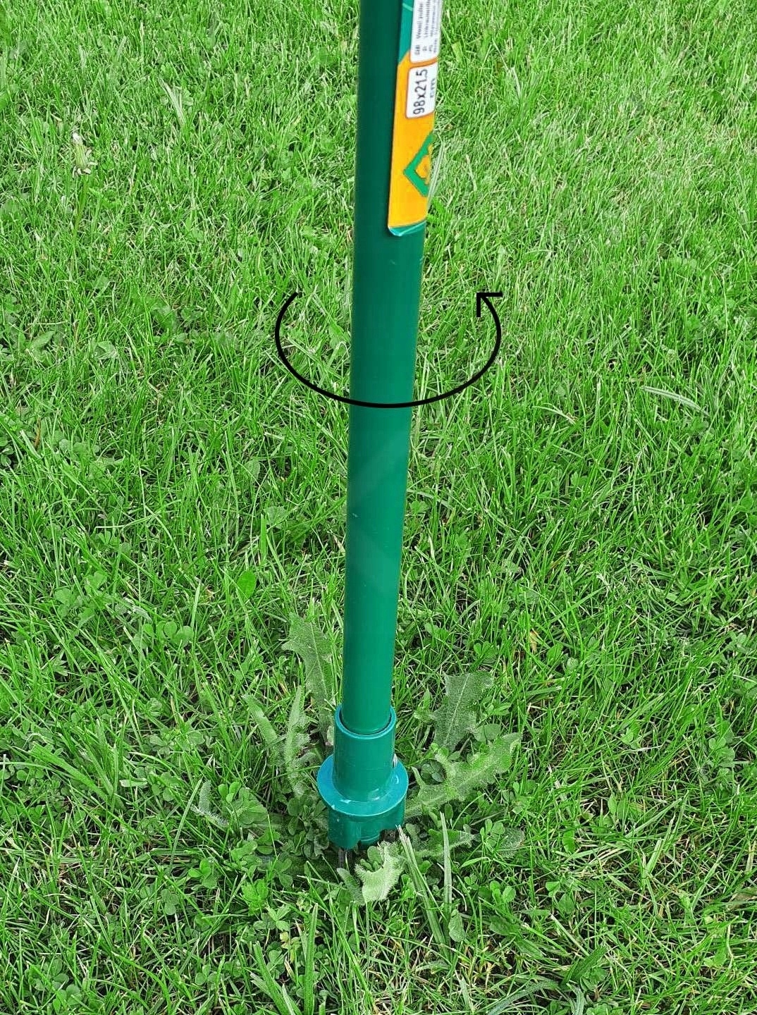FLO WYRYWACZ WYCINAK DO USUWANIA CHWASTÓW CHWASTOWNIK 80CM STAL +ABS 35673
