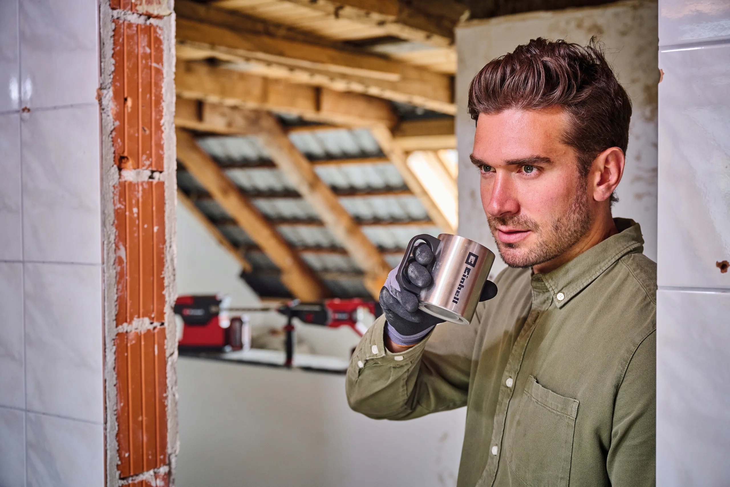 EINHELL EKSPRES DO KAWY 2w1 AKUMULATOROWY 18V +KUBEK TE-CF 18 Li-Solo