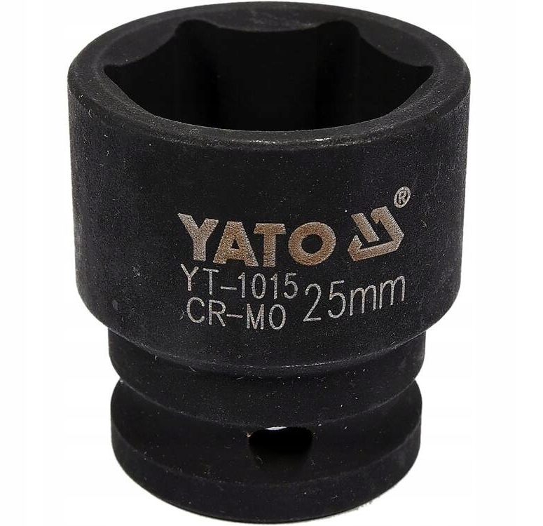 YATO NASADKA UDAROWA KRÓTKA 1/2'' 25 MM AS-DRIVE ZE STALI CRMO YT-1015