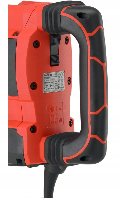 YATO MŁOT WYBURZENIOWY HEAVY DUTY SDS MAX HEX 28MM 1700W 40J YT-82003
