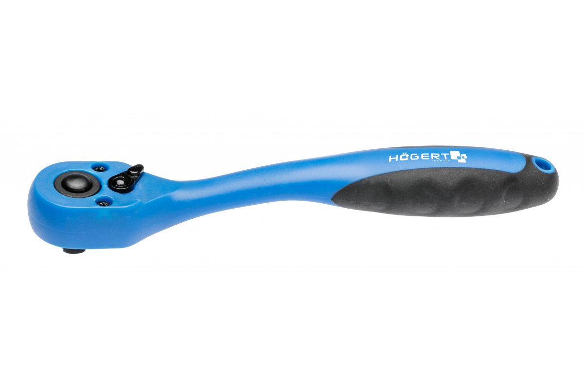 GRZECHOTKA ODGIĘTA 1/2'' HOGERT HT1R352 72 ZĘBY