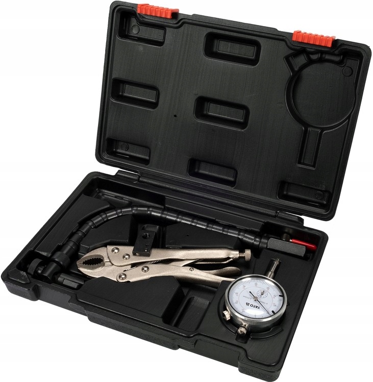 YATO ZESTAW DO SPRAWDZANIA POMIARU BICIA TARCZ HAMULCOWYCH YT-72970