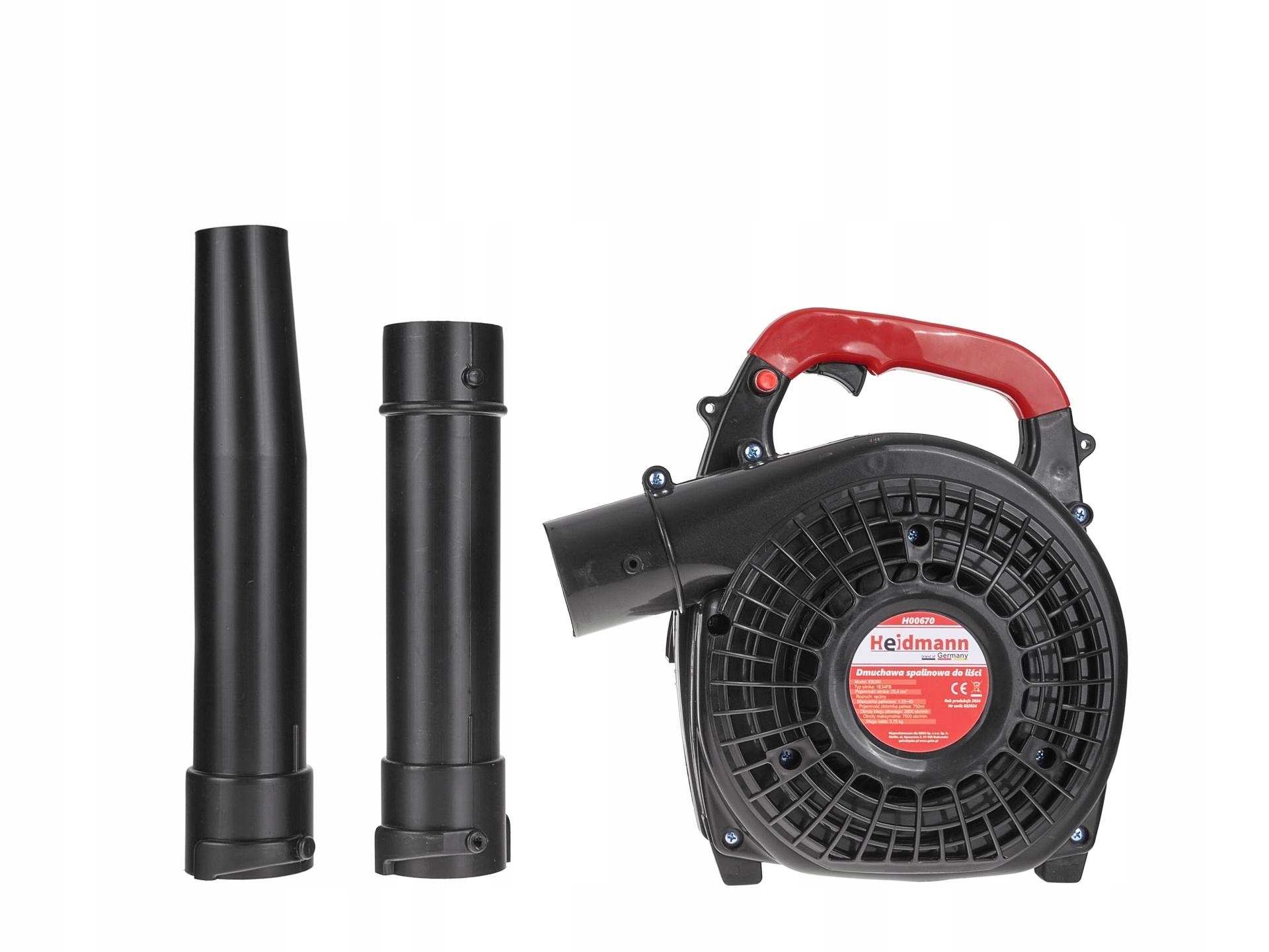 DMUCHAWA SPALINOWA OGRODOWA DO LIŚCI ŚNIEGU TRAWY MOCNA 225km/h ODKURZACZ