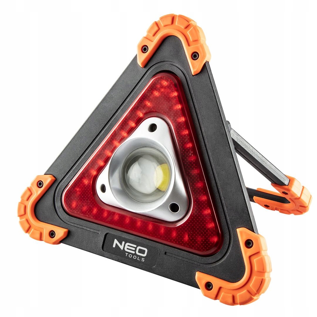 NEO LAMPA BATERYJNA + TRÓJKĄT OSTRZEGAWCZY 2w1