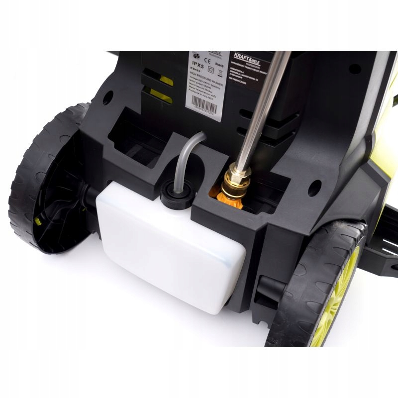 MYJKA WYSOKOCIŚNIENIOWA ELEKTRYCZNA ZESTAW 250bar 2500W Kraft&Dele KD423