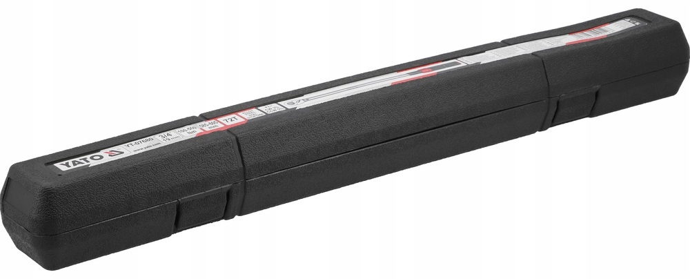 YATO KLUCZ DYNAMOMETRYCZNY 3/4" ZAKRES 100-500NM KALIBRACJA + ETUI YT-07680