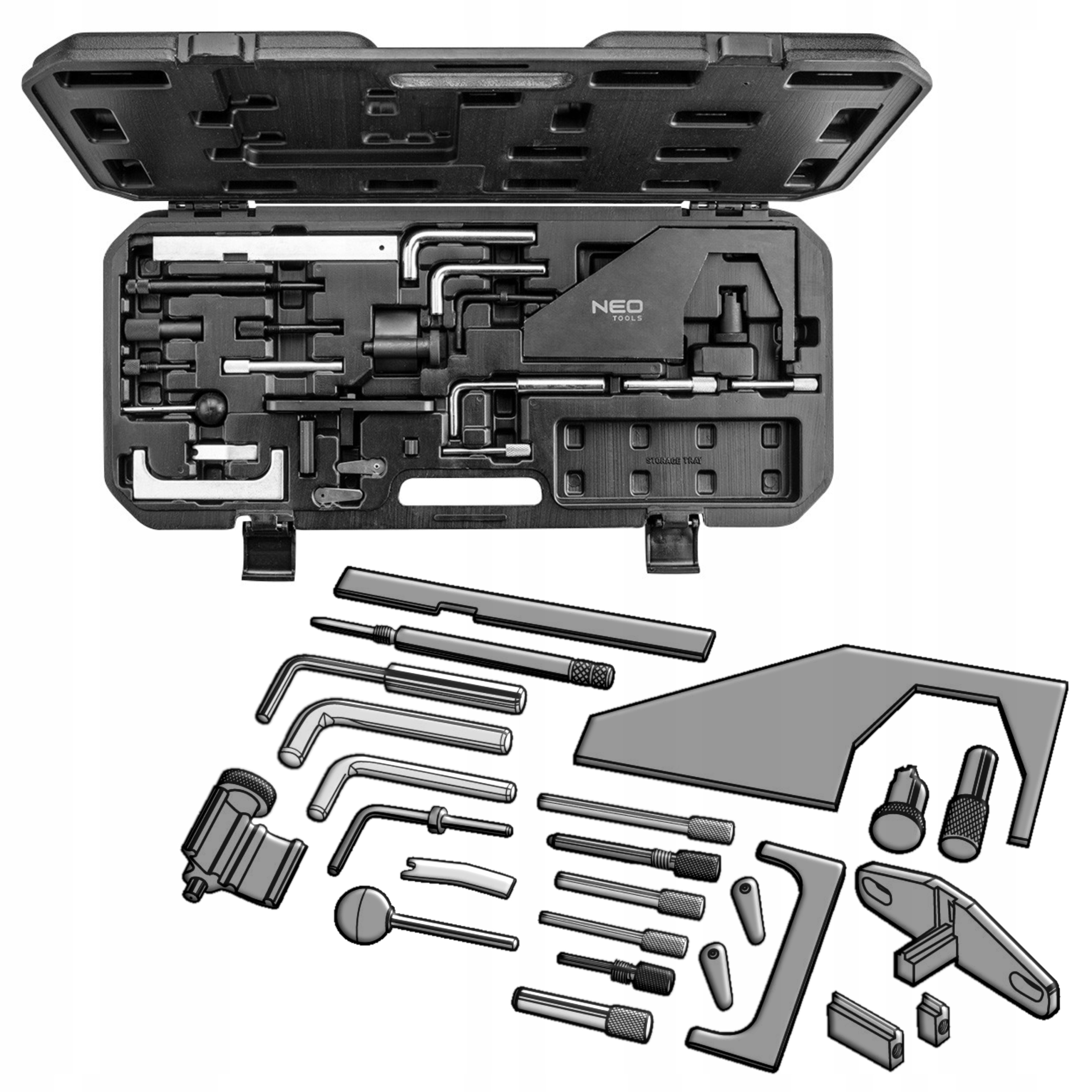 NEO ZESTAW BLOKAD ROZRZĄDU DO BENZYNA DIESEL MAZDA FORD WALIZKA 11-333