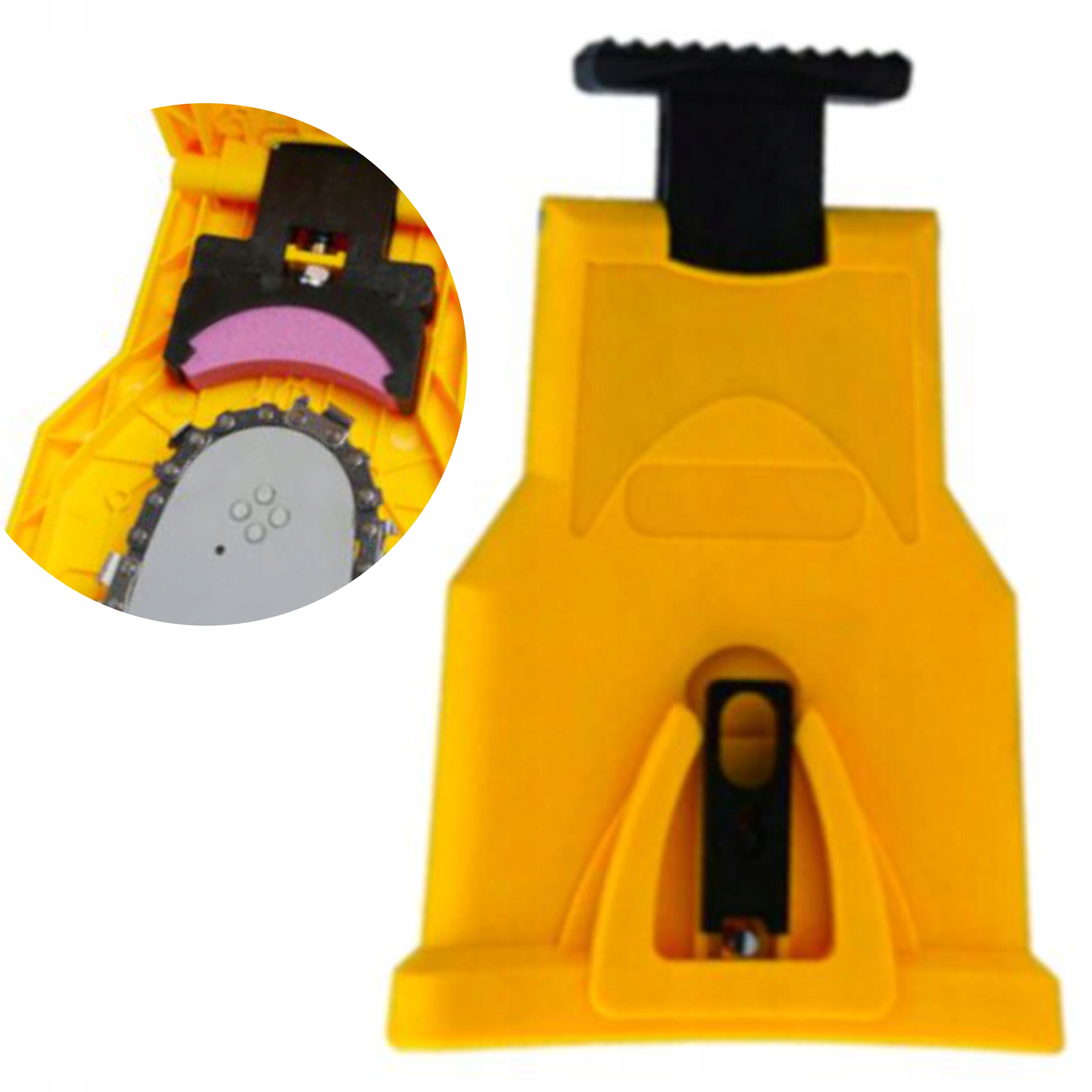 KRAFT&DELE OSTRZAŁKA OSEŁKA DO ŁAŃCUCHÓW PIŁ ŁAŃCUCHOWYCH + KAMIEŃ KD10156