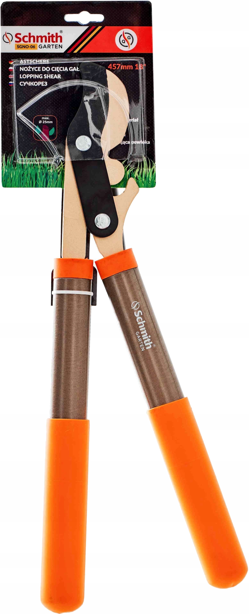 SCHMITH SEKATOR NOŻYCE CIĘCIA GAŁĘZI KRZEWÓW 457mm