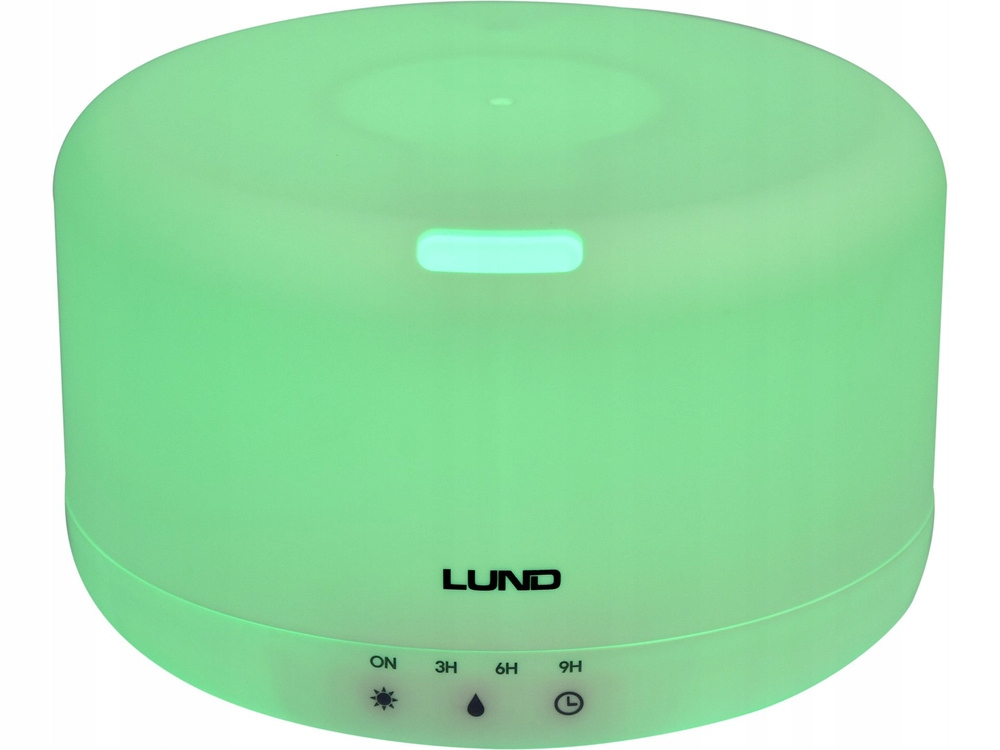 LUND NAWILŻACZ POWIETRZA AROMATERAPIA LED 1L DYFUZOR ZAPACHOWY BIAŁY 66906