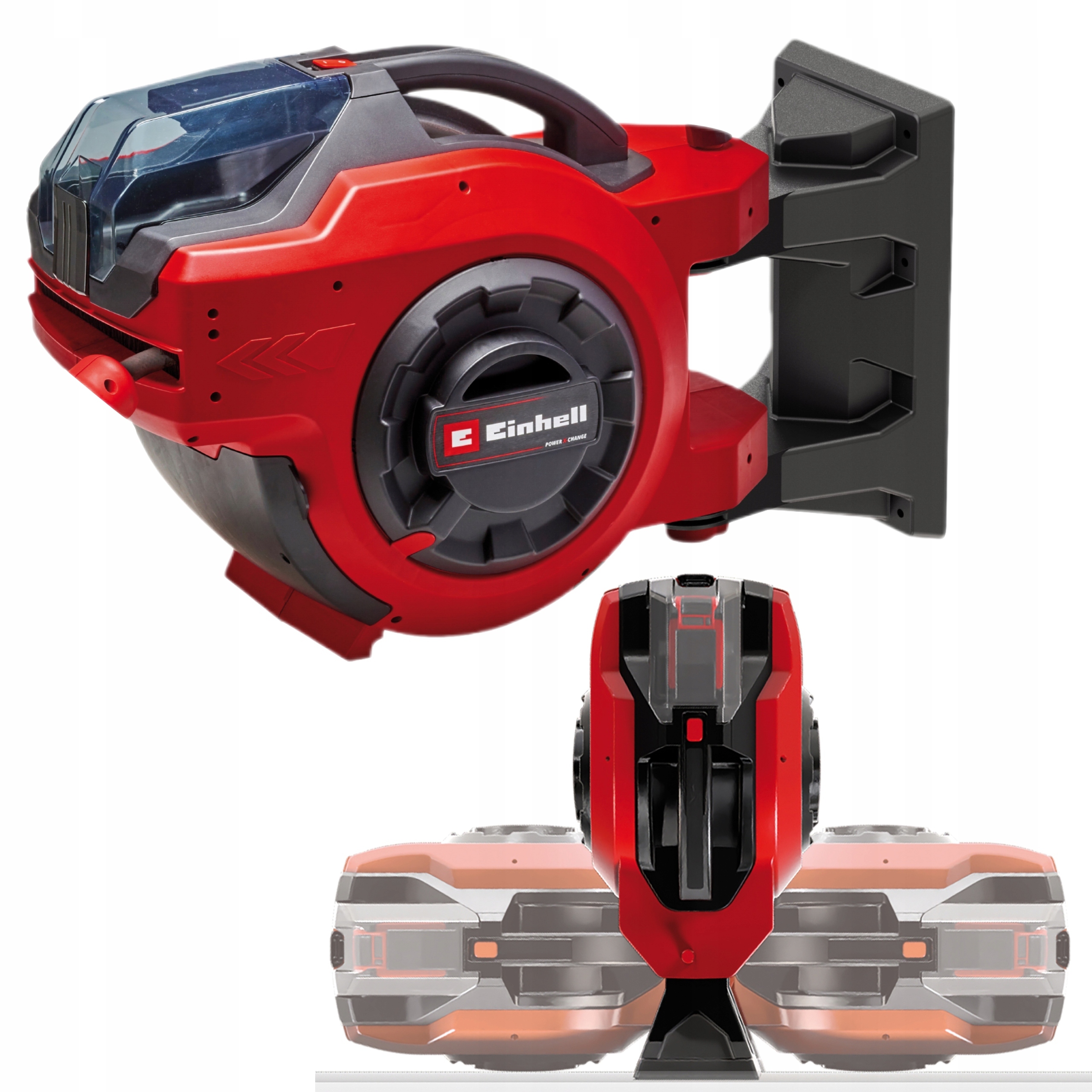 EINHELL BĘBEN NA WĄŻ ZWIJACZ AKUMULATOROWY 18V GE-HR 18/30 WH Li-SOLO BODY